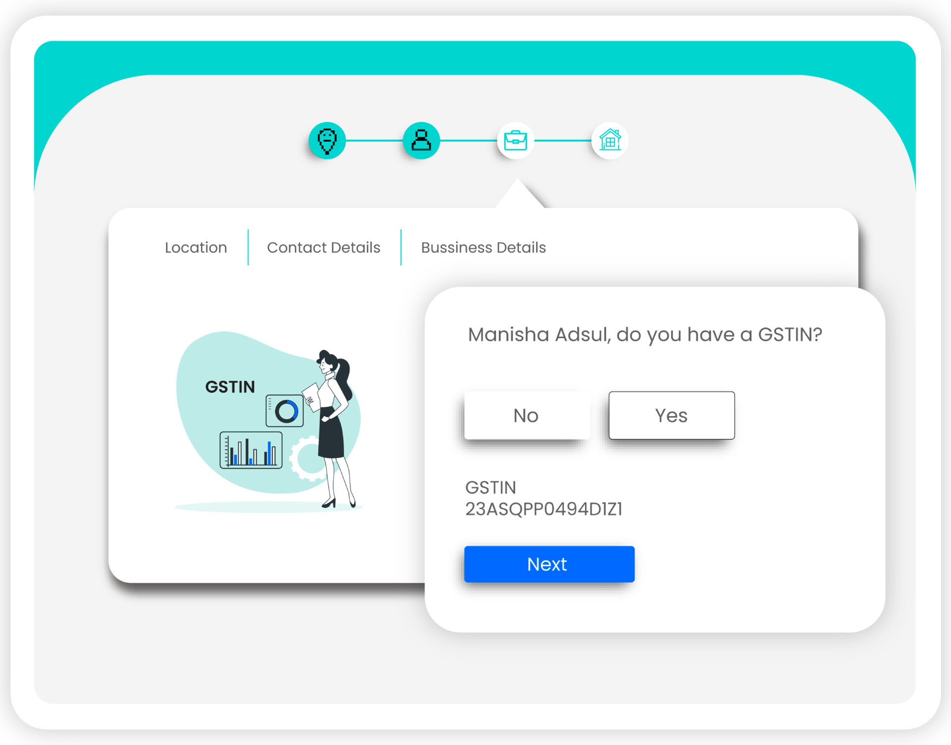 Instant business account opening with faster onboarding